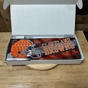 Keyscaper 510W Multicolored Cleveland Browns Wireless Keyboard TK-501G